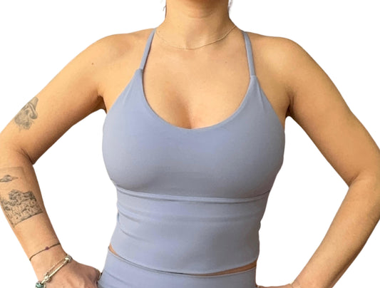 Top Elaia Gray Blue