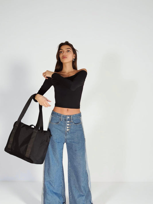 Top Cuello Ancho