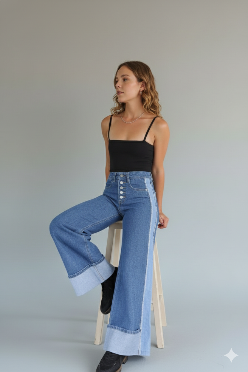 Pantalón Franja + Body Recto