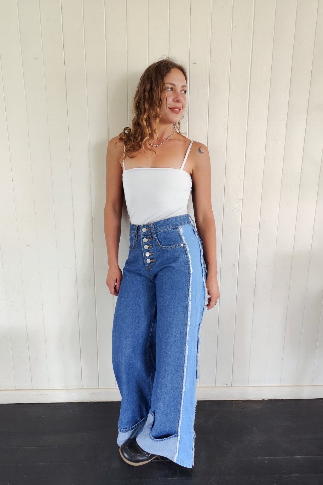 Pantalón Franja + Body Recto